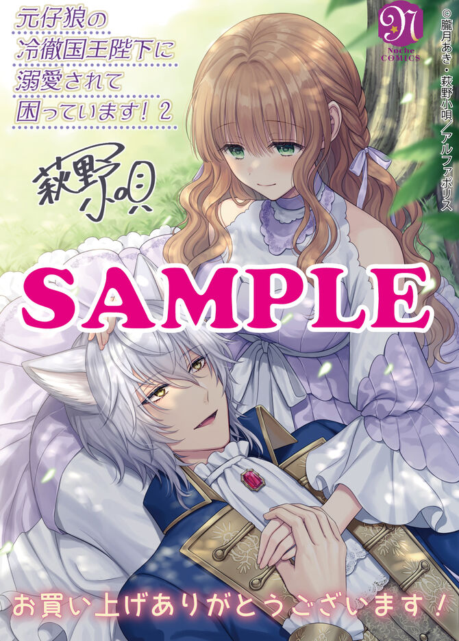 元仔狼の冷徹国王陛下に溺愛されて困っています！２