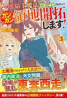 ハズレ属性土魔法のせいで辺境に追放されたので、ガンガン領地開拓します！３