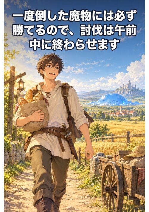 一度倒した魔物には必ず勝てるので、討伐は午前中に終わらせます