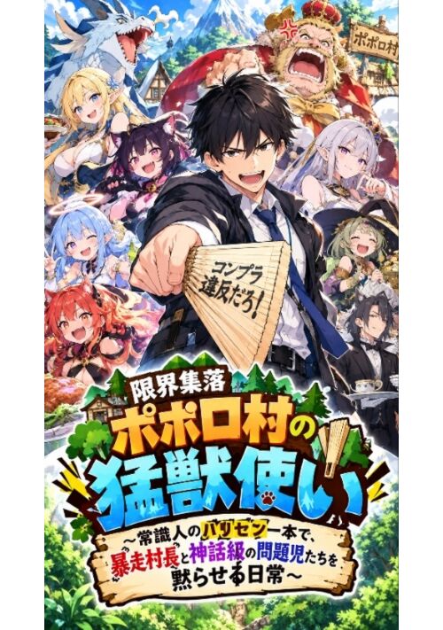 『限界集落ポポロ村の猛獣使い〜常識人のハリセン一本で、暴走村長と神話級の問題児たちを黙らせる日常〜』