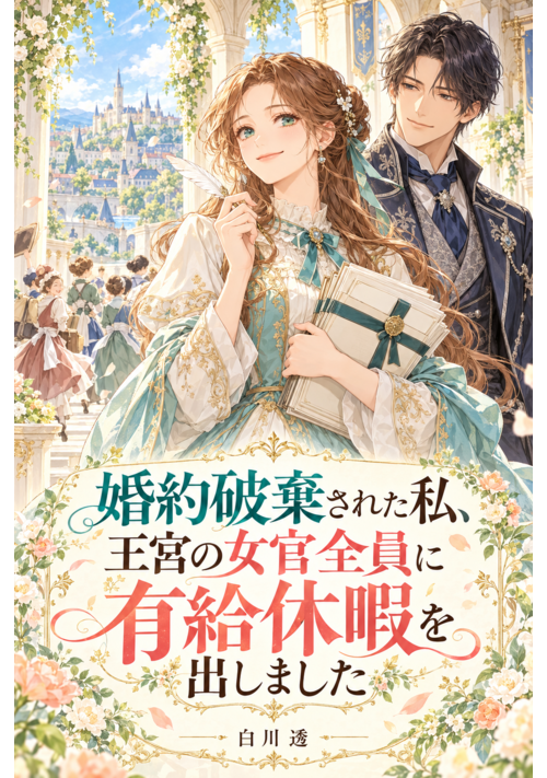 婚約破棄された私、王宮の女官全員に有給休暇を出しました（短編版） 表紙