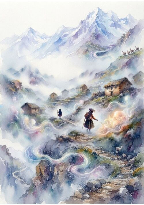 『霧の村の記憶守り』（霧人　イスラエル・ハイム） 表紙