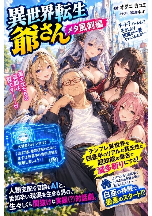 『異世界転生爺さん メタ風刺編 ～テンプレ異世界を四畳半のリアルな貧乏性と超知能の毒舌で滅多斬りにする！～』