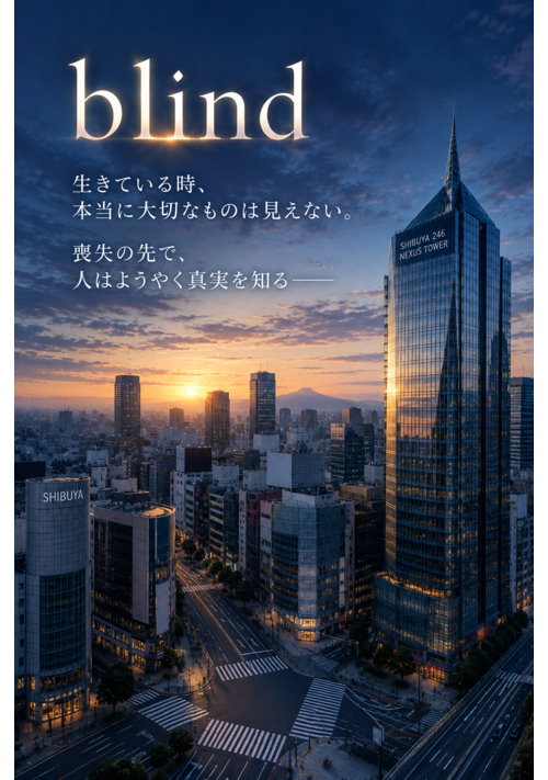 『blind』――魂が目覚めた時、真実の世界が姿を現す――