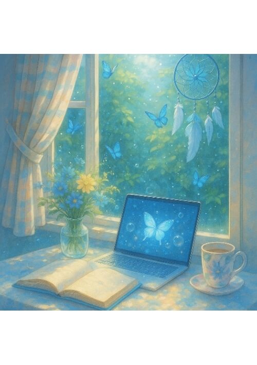 『夜に紡ぐ物語』（つきほ。） 表紙