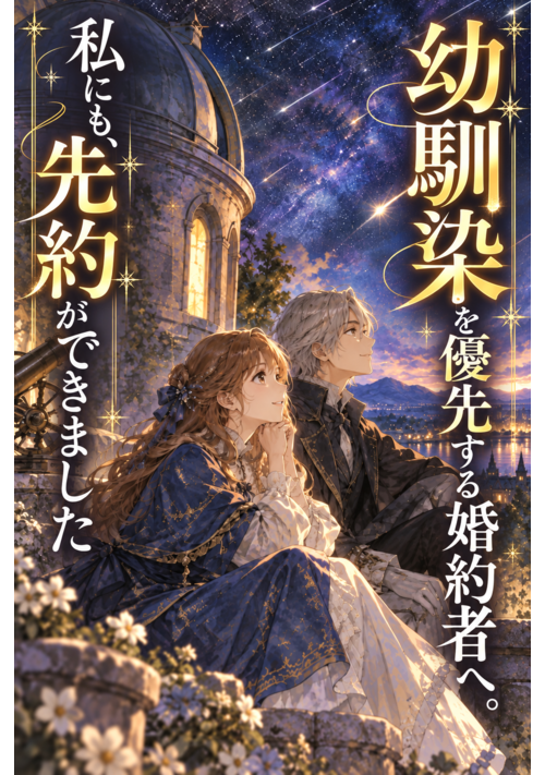 『幼馴染を優先する婚約者へ。私にも、先約ができました』（ゆぷしろん） 表紙