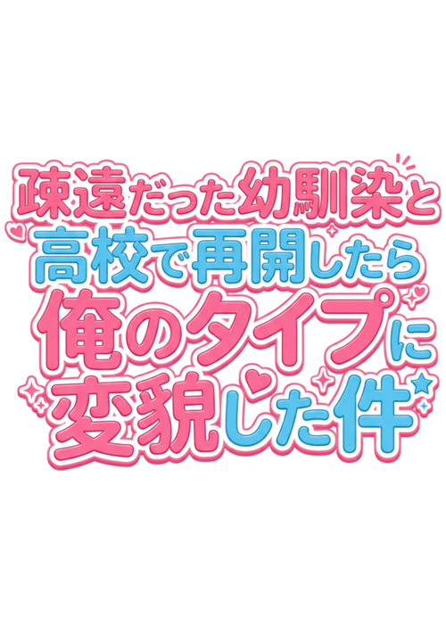 疎遠だった幼馴染と高校で再開したら俺のタイプに変貌した件
