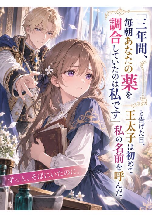 「三年間、毎朝あなたの薬を調合していたのは私です」と告げた日、王太子は初めて私の名前を呼んだ