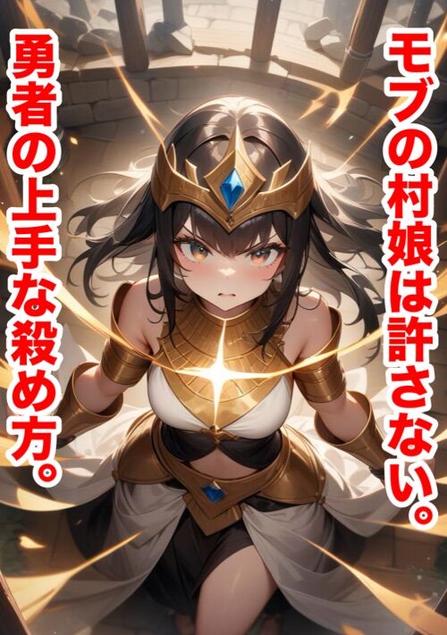 『モブの村娘は許さない。勇者の上手な殺め方。』（深月カナメ） 表紙