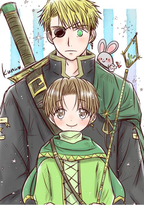 おじ騎士さんとお弟子くん