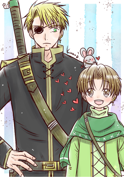 おじ騎士さんとお弟子くん