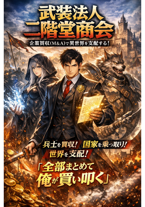 武装法人二階堂商会 ―― 企業買収（M＆A）で異世界を支配する！