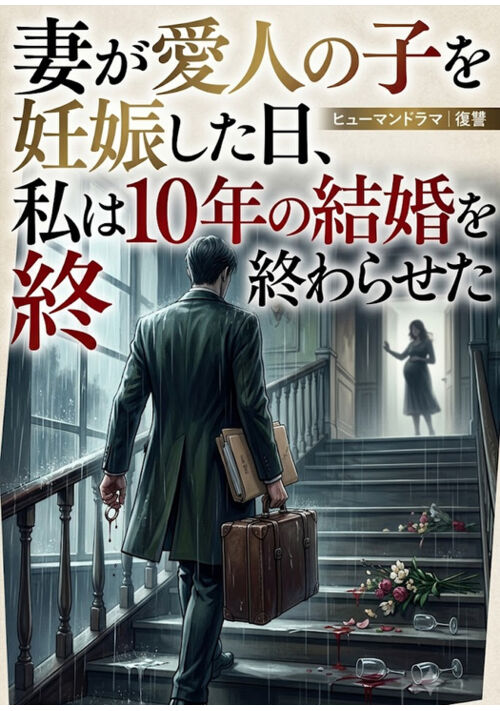 『妻が愛人の子を妊娠した日、私は10年の結婚を終わらせた』（熾星） 表紙