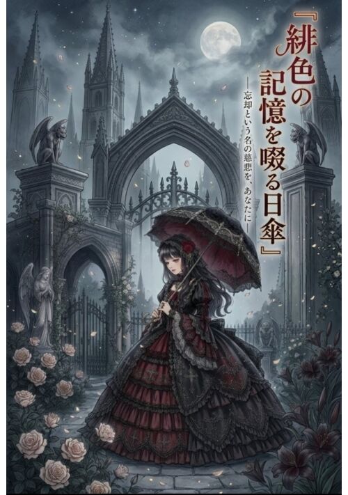 『緋色の記憶を啜る日傘』 ― 忘却という名の慈悲を、あなたに ―