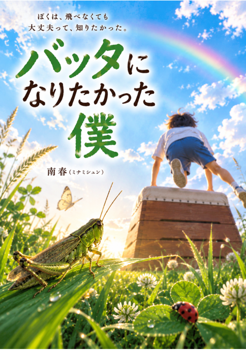 バッタになりたかった僕 表紙