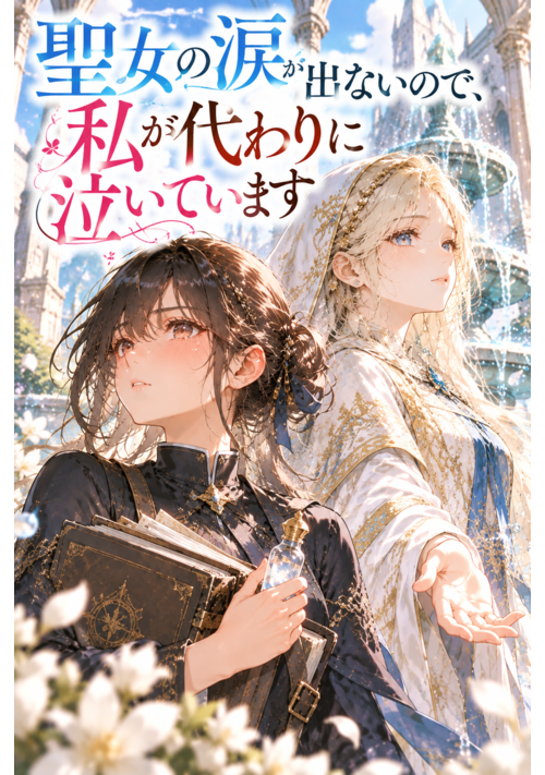 『聖女の涙が出ないので、私が代わりに泣いています』（他力本願寺） 表紙