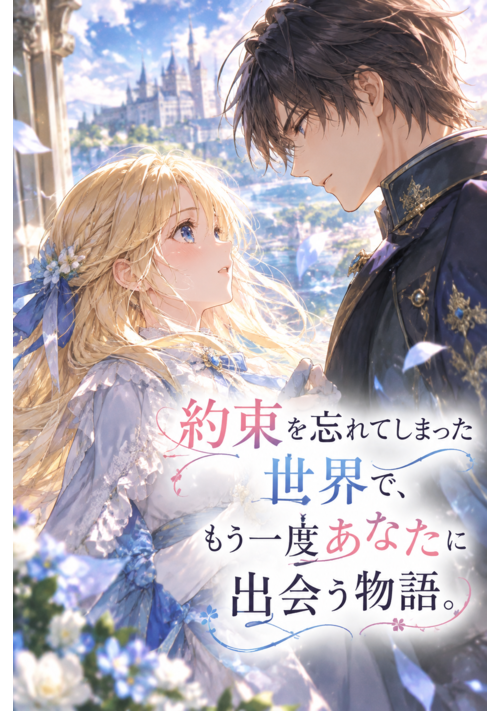 『約束を忘れてしまった世界で、もう一度あなたに出会う物語。』（新堂　鈴杏子） 表紙