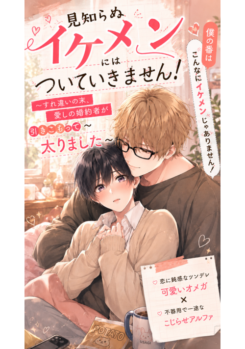 見知らぬイケメンにはついていきません！～すれ違いの末、愛しの婚約者が引きこもって太りました～