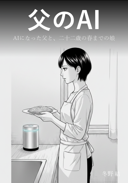 『父のAI　～『泣くのは五分間だけだ』──父の声をしたAIが、葬儀の翌朝、私に告げた～』（冬野 結） 表紙