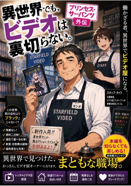 『プリンセス・サーバンツ　SP① ～社畜が転生したら悪魔姫の国の方がホワイトでした～』（みずほたる） 表紙