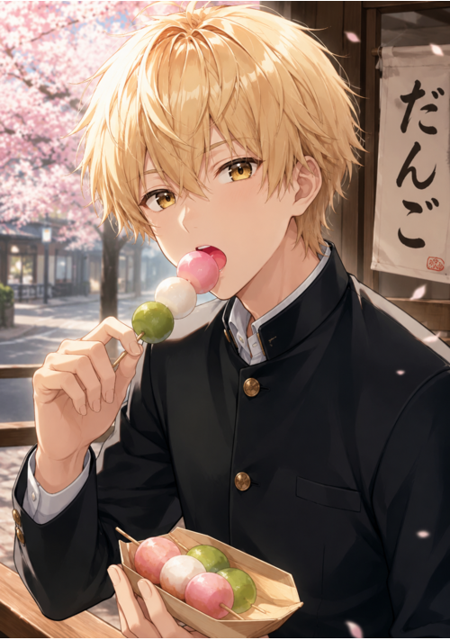 団子食べたい！