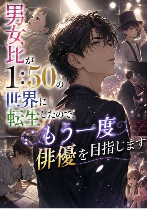 男女比が1：50の世界に転生したので、もう一度俳優を目指します