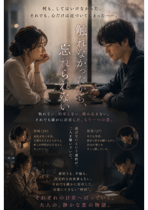 『触れなかったから、忘れられない』（山田森湖） 表紙