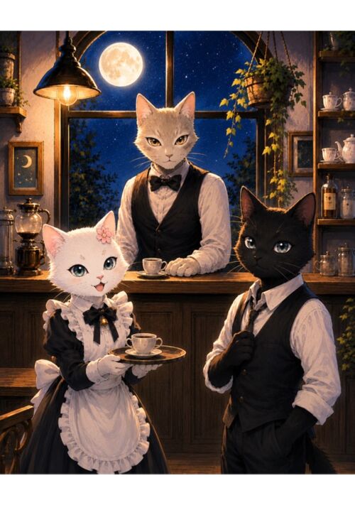 『月の滴』と猫と僕