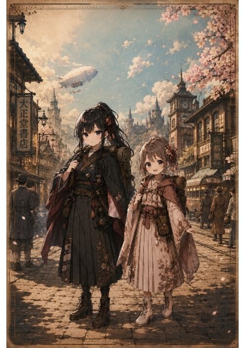 不思議な異世界の旅　旅する姉妹