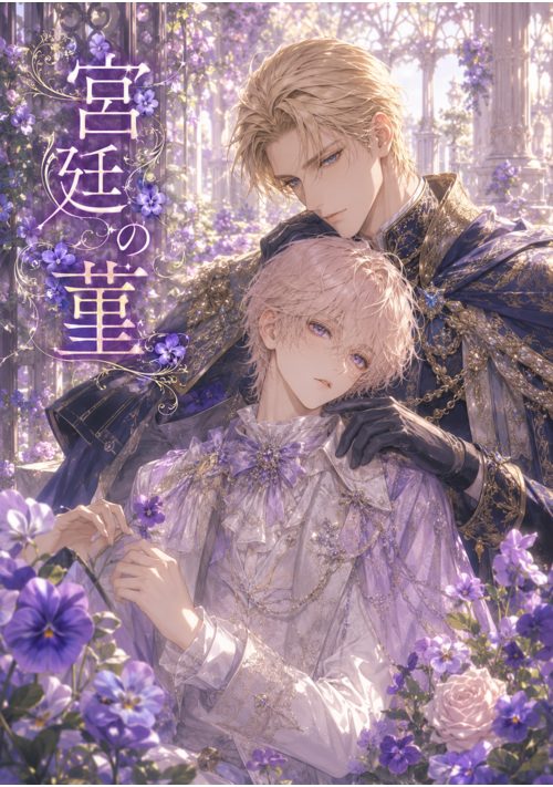 『宮廷の菫』（統子） 表紙