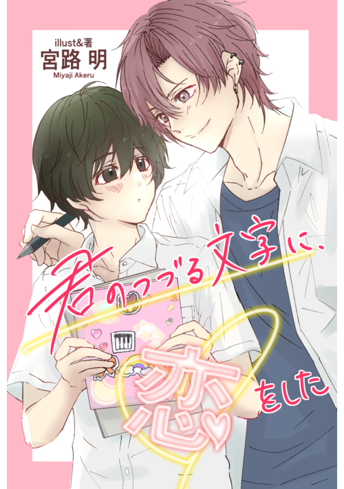 君のつづる文字に、恋をした 表紙