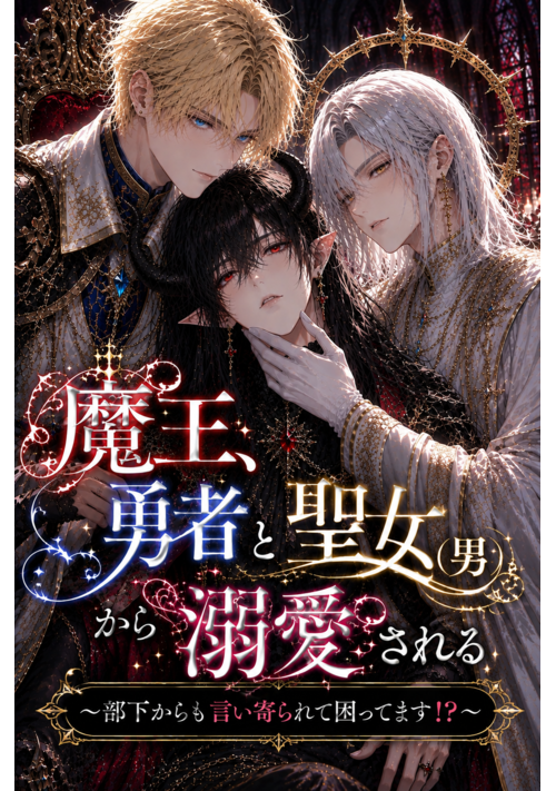 魔王、勇者と聖女（男）から溺愛される～部下からも言い寄られて困ってます！？～