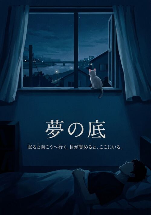 【短編057】 夢の底：安全な国に生きながら、毎晩別の場所で死ぬ夢を見る男の話。