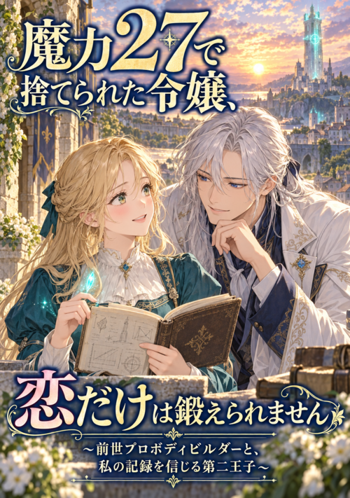 魔力27で捨てられた令嬢、恋だけは鍛えられません ～前世プロボディビルダーと、私の記録を信じる第二王子～