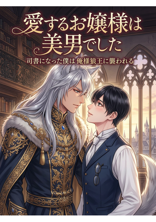 【BL】愛するお嬢様は美男でした　司書になった僕は俺様狼王に襲われる