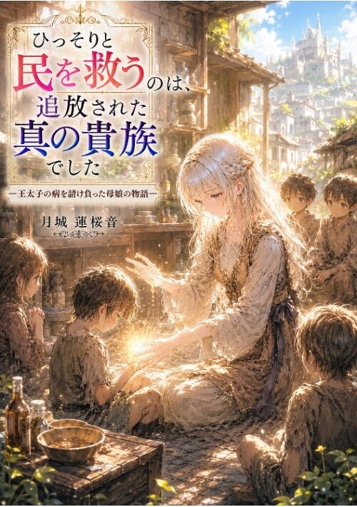 ひっそりと民を救うのは、追放された真の貴族でした ―王太子の病を請け負った母娘の物語―