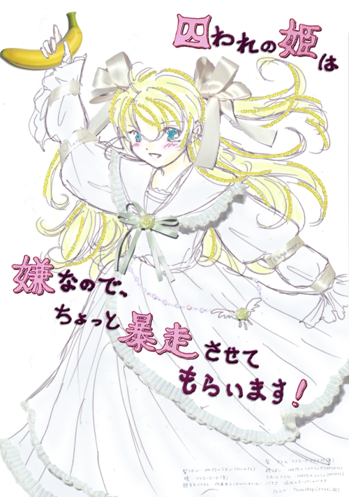 囚われの姫は嫌なので、ちょっと暴走させてもらいます！～自作ＲＰＧ転生～