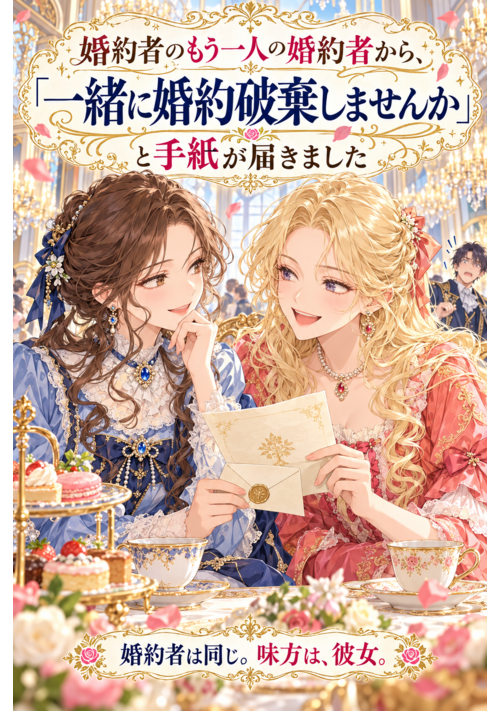 婚約者のもう一人の婚約者から、「一緒に婚約破棄しませんか」と手紙が届きました（短編版） 表紙