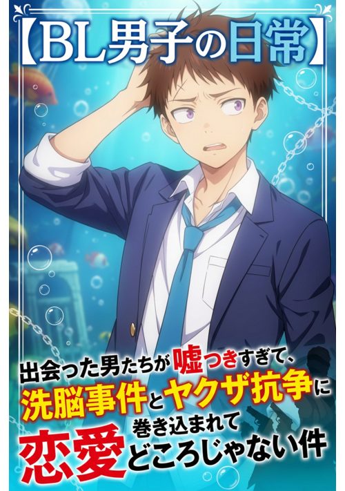 【BL男子の日常】出会った男たちが嘘つきすぎて、洗脳事件とヤクザ抗争に巻き込まれて恋愛どころじゃない件