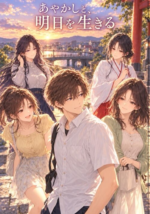『あやかしと、明日を生きる』（Atelier Lotus文庫） 表紙