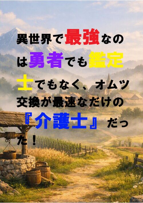異世界で最強なのは勇者でも鑑定士でもなく、オムツ交換が最速なだけの『介護士』だった！