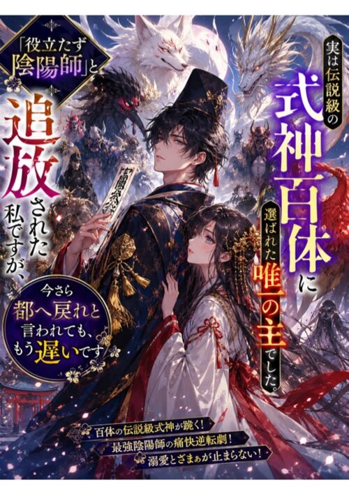 「役立たず陰陽師」と追放された私ですが、実は伝説級の式神百体に選ばれた唯一の主でした。今さら都へ戻れと言われても、もう遅いです