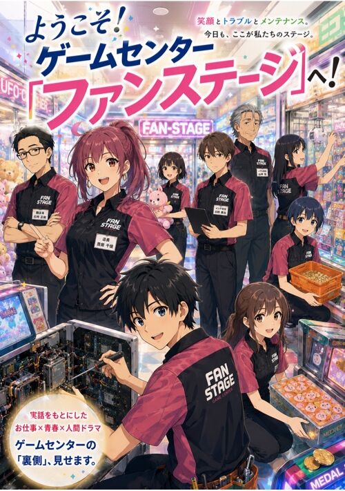 ようこそ！ゲームセンター『ファンステージ』へ！