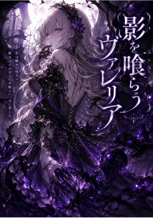 『影を喰らうヴァレリア』（相沢蒼依） 表紙