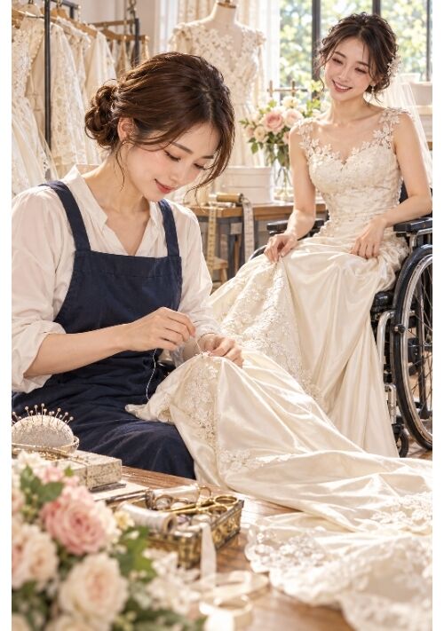 「お直し係」の名前は不要ですか？　では、その花嫁のドレスは私の店で仕立て直します