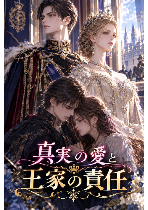 『真実の愛と王家の責任』（章槻雅希） 表紙