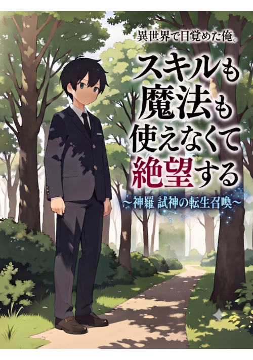異世界で目覚めた俺。スキルも魔法も使えなくて絶望する　～神羅　試神の転生召喚～