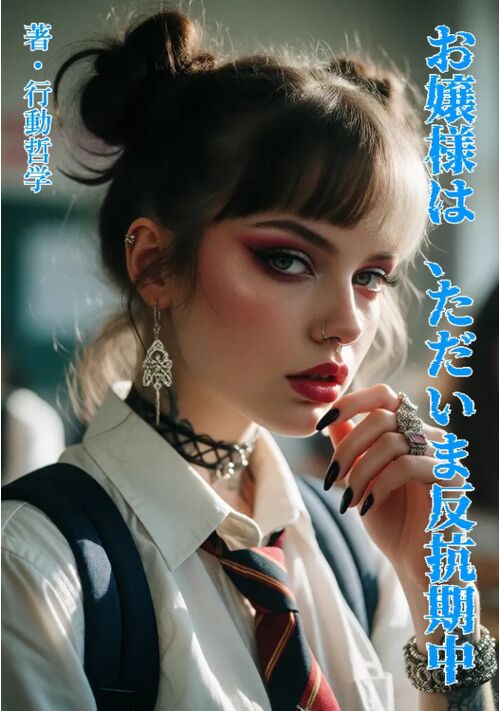 『『お嬢様は、ただいま反抗期中』』（行動哲学） 表紙