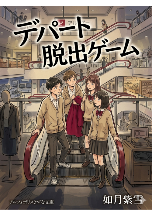 『デパート脱出ゲーム』（如月紫雪） 表紙