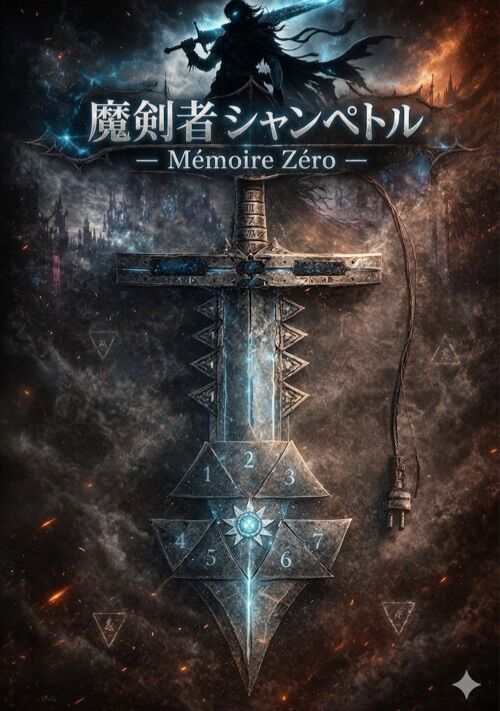 『魔剣者シャンペトル ― Mémoire Zéro ―』（野花マリオ） 表紙